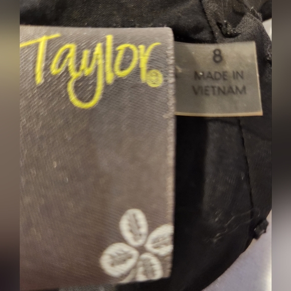 Black Cotton Dress - Picture 7 of 7